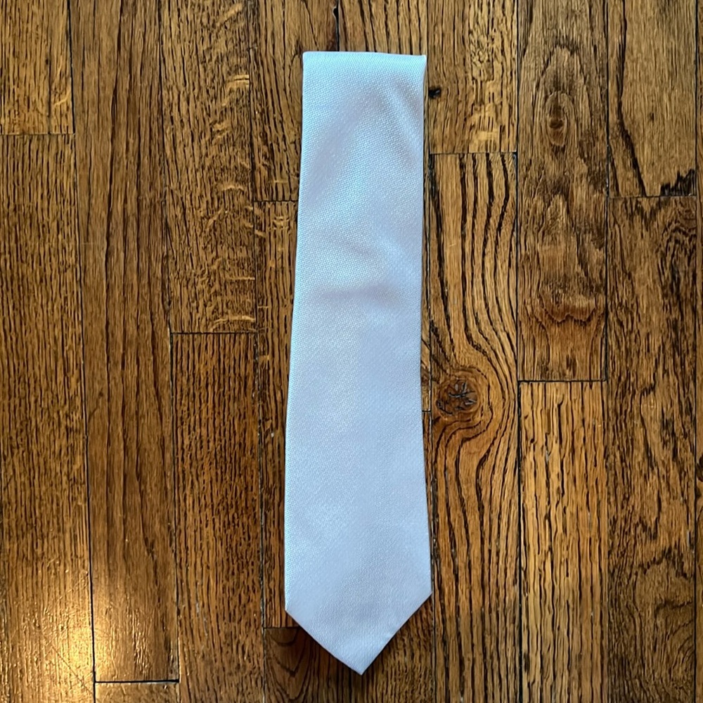 Tasso Elba Men’s Light Grey Silk Necktie.